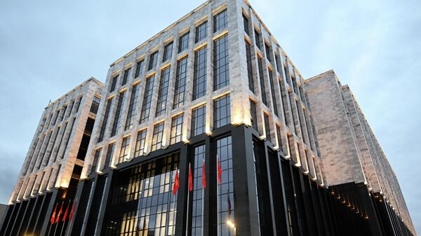 Открытие нового здания центрального аппарата ГКНБ В Бишкеке - Sputnik Кыргызстан