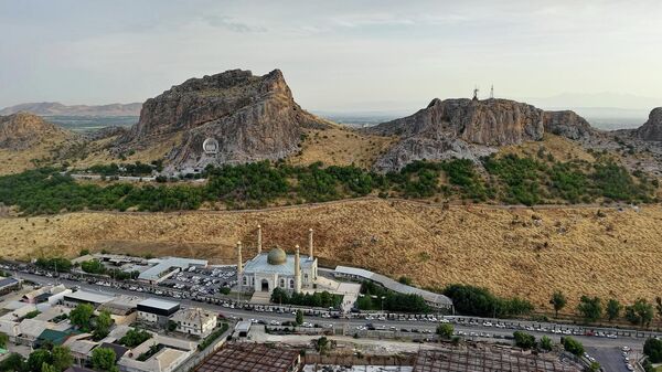 Виде на Сулайман-Тоо в Оше  - Sputnik Кыргызстан