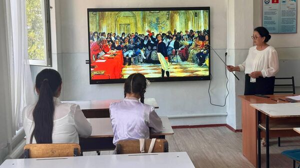 Школа для слепых и слабовидящих детей в Оше. Архивное фото - Sputnik Кыргызстан