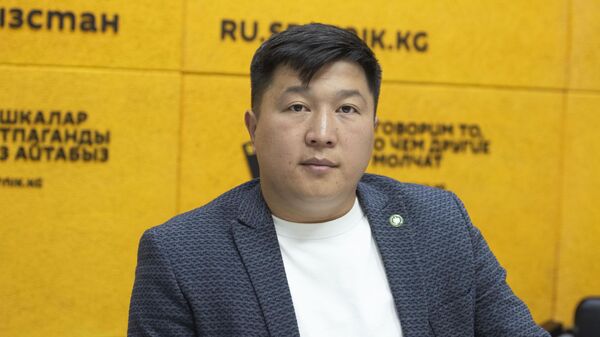 Мамлекеттик салык кызматынын алдындагы Салык сервис мекемесинин директору Шамшыбек Качкынбай уулу - Sputnik Кыргызстан