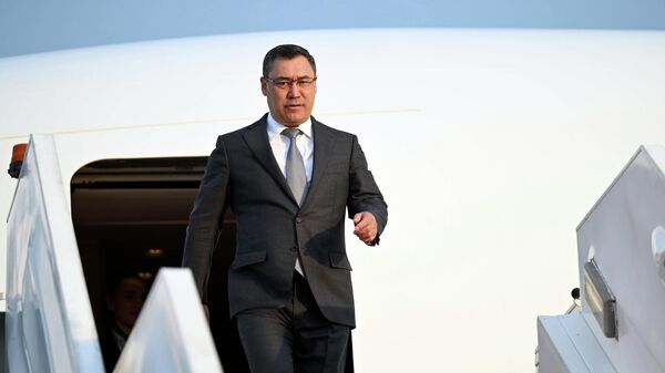 Президент Кыргызстана Садыр Жапаров  - Sputnik Кыргызстан