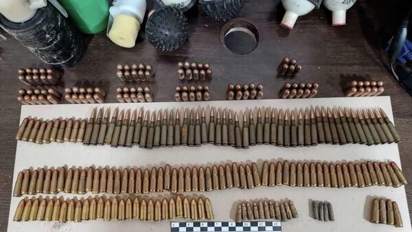 Схрон оружия боеприпасов выявлен в Бишкеке - Sputnik Кыргызстан