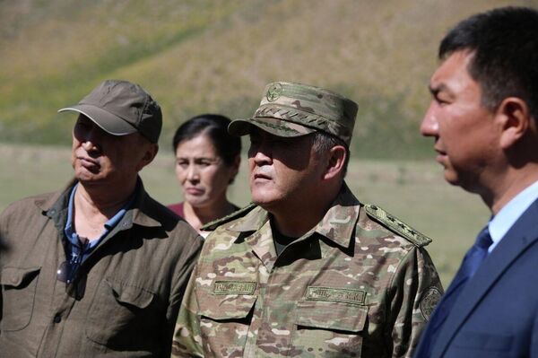 В мероприятии принял участие зампредседателя кабинета министров, глава ГКНБ Камчыбек Ташиев - Sputnik Кыргызстан