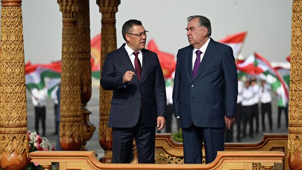 Государственный визит президента КР Садыра Жапарова в Таджикистан - Sputnik Кыргызстан