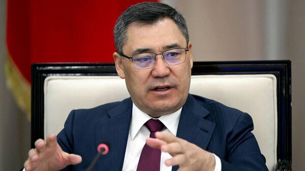 Президент Кыргызстана Садыр Жапаров  - Sputnik Кыргызстан