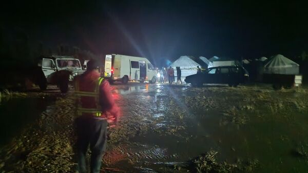 Сход селей на северном берегу Иссык-Куля - Sputnik Кыргызстан