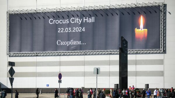 Открытие мемориала жертвам теракта в Крокус Сити Холле - Sputnik Кыргызстан