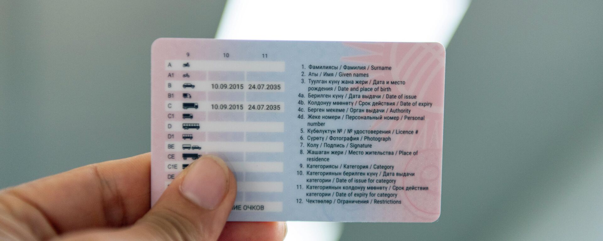 Водительские права. Архивное фото - Sputnik Кыргызстан, 1920, 17.11.2025
