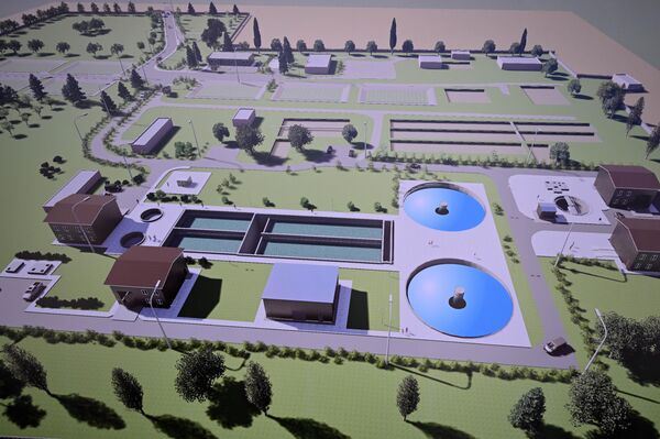 Ысык-Көл облусундагы Бостери, Бактуу-Долоноту, Чолпон-Ата жана Кара-Ой калктуу конуштарын бириктирген жаңы канализациялык тармактарды куруу пландалууда - Sputnik Кыргызстан