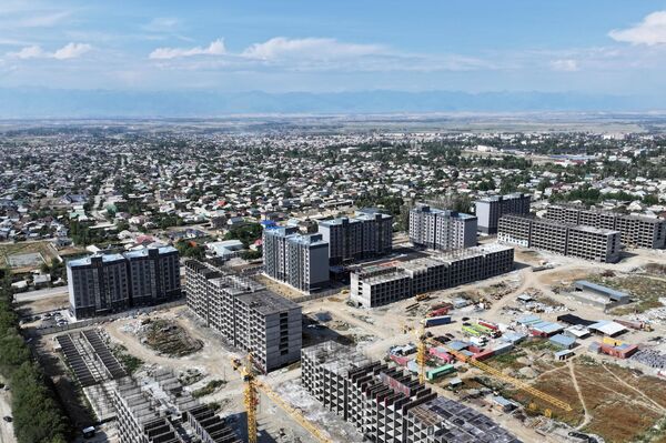 Новый микрорайон в Караколе  - Sputnik Кыргызстан