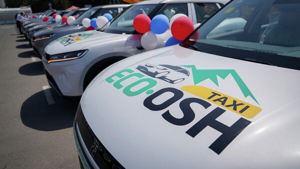 Запуск муниципального такси в Оше - Sputnik Кыргызстан
