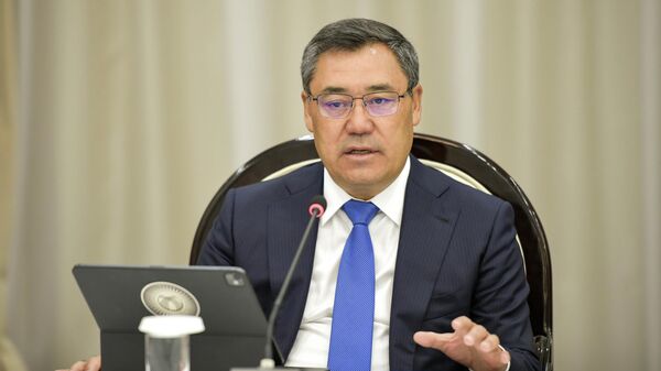 Президент Садыр Жапаров - Sputnik Кыргызстан