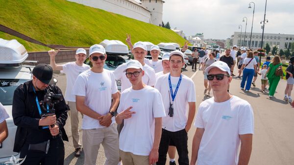 Участники экспедиция Путешествие в сердце Евразии в Казани - Sputnik Кыргызстан