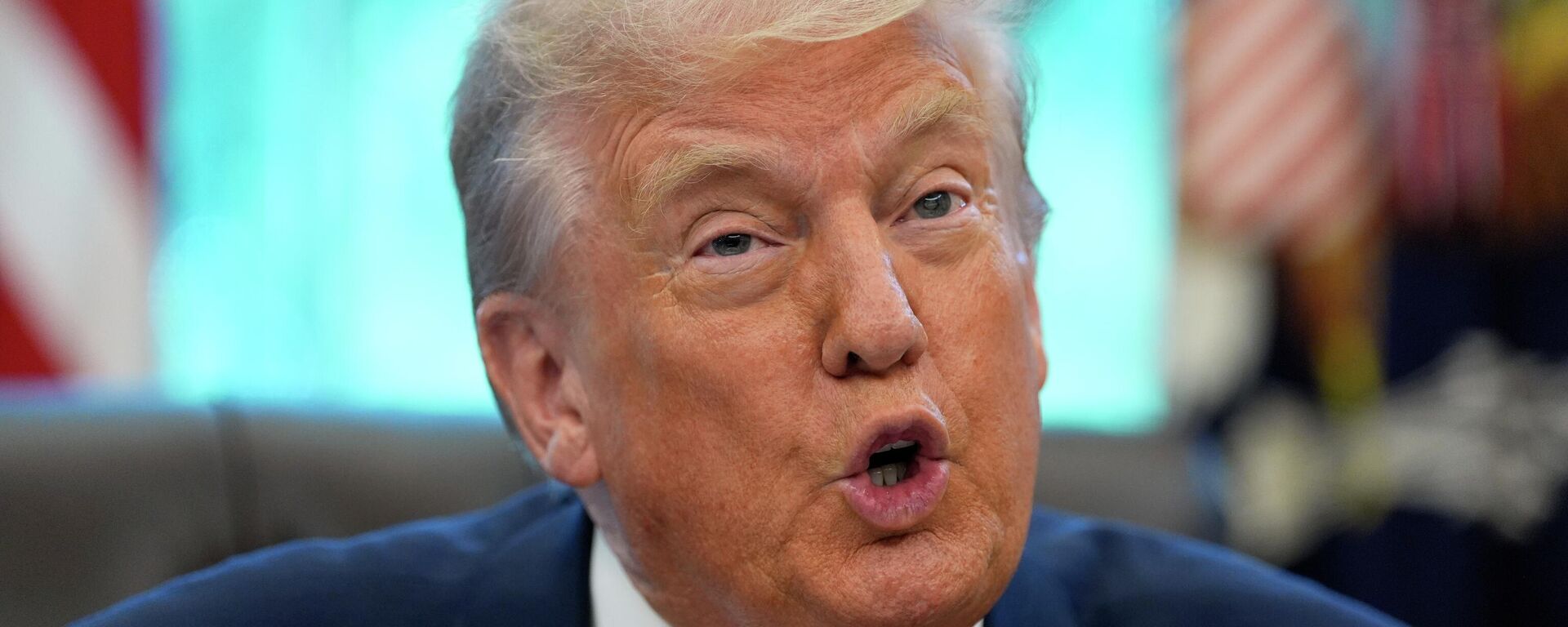 Президент США Дональд Трамп - Sputnik Кыргызстан, 1920, 15.08.2025