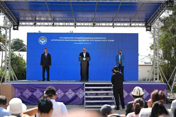 Ага Адылбек Касымалиев капсула салганын министрлер кабинетинен кабарлашты - Sputnik Кыргызстан