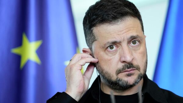 Президент Украины Владимир Зеленский - Sputnik Кыргызстан