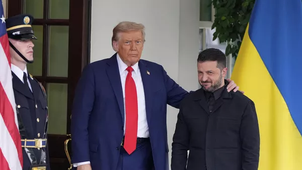 Дональд Трамп и Владимир Зеленский - Sputnik Кыргызстан