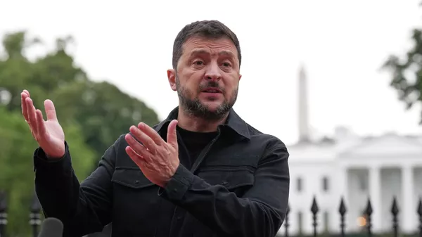 Президент Украины Владимир Зеленский - Sputnik Кыргызстан