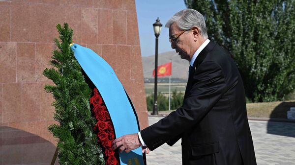 Официальный визит президента Казахстана Касыма-Жомарта Токаева в Кыргызстан - Sputnik Кыргызстан