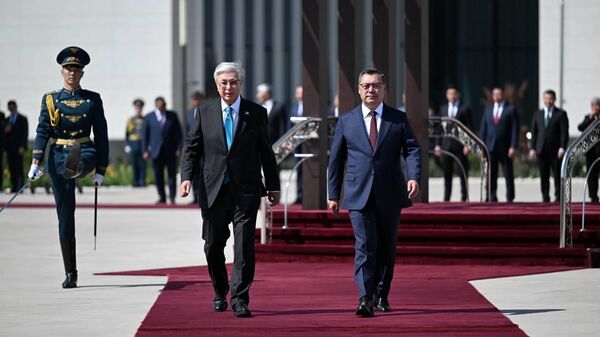 Официальный визит президента Казахстана Касыма-Жомарта Токаева в Кыргызстан - Sputnik Кыргызстан