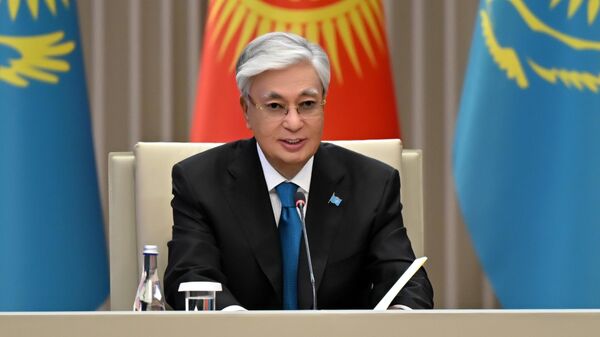 Казакстандын президенти Касым-Жомарт Токаев - Sputnik Кыргызстан