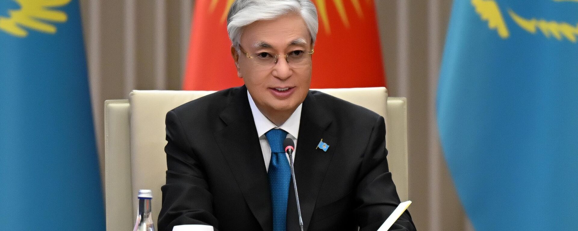 Казакстандын президенти Касым-Жомарт Токаев - Sputnik Кыргызстан, 1920, 22.08.2025