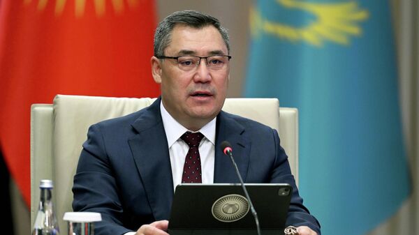 Кыргызстандын президенти Садыр Жапаров  - Sputnik Кыргызстан