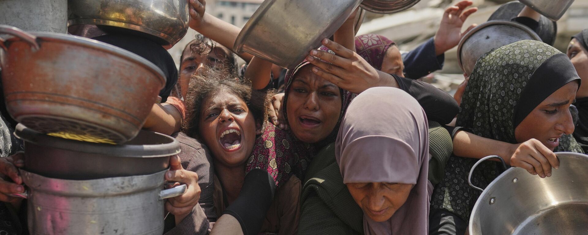 Газа секторундагы абал - Sputnik Кыргызстан, 1920, 22.08.2025