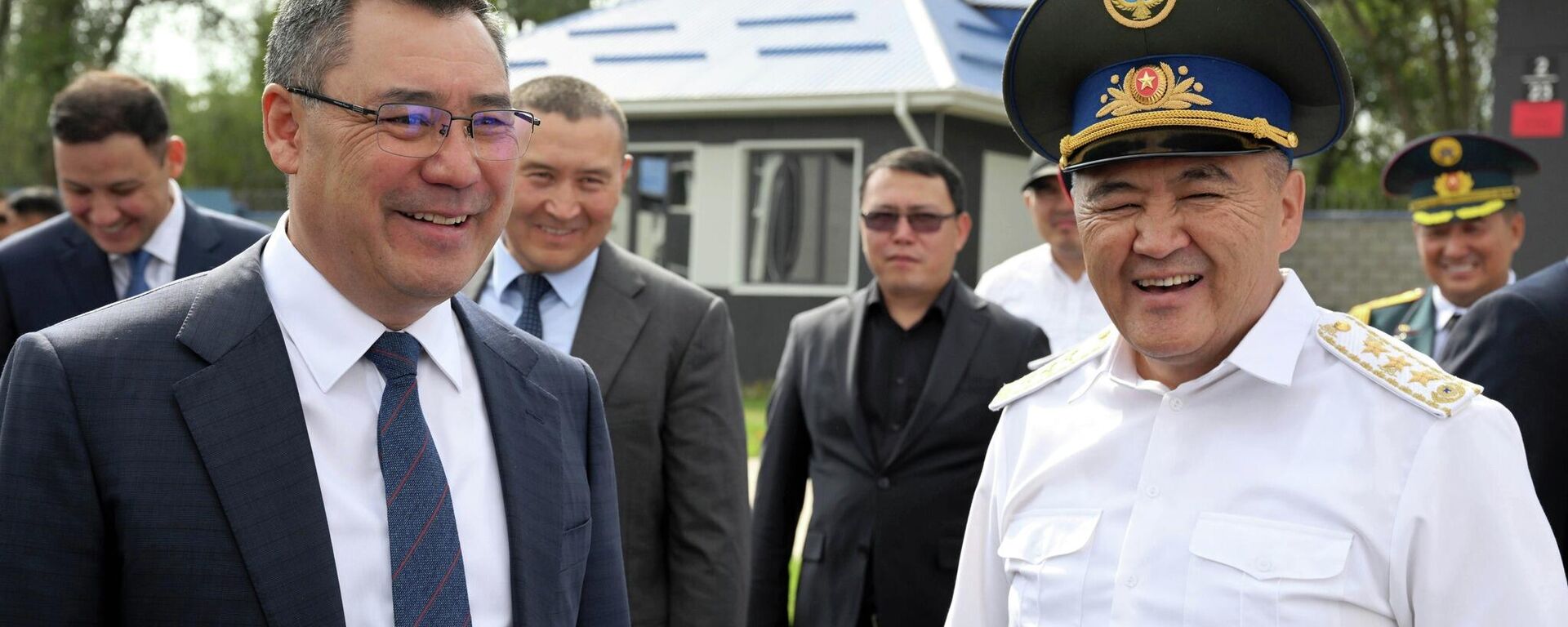 Садыр Жапаров менен Камчыбек Ташиев. Архив - Sputnik Кыргызстан, 1920, 11.02.2026