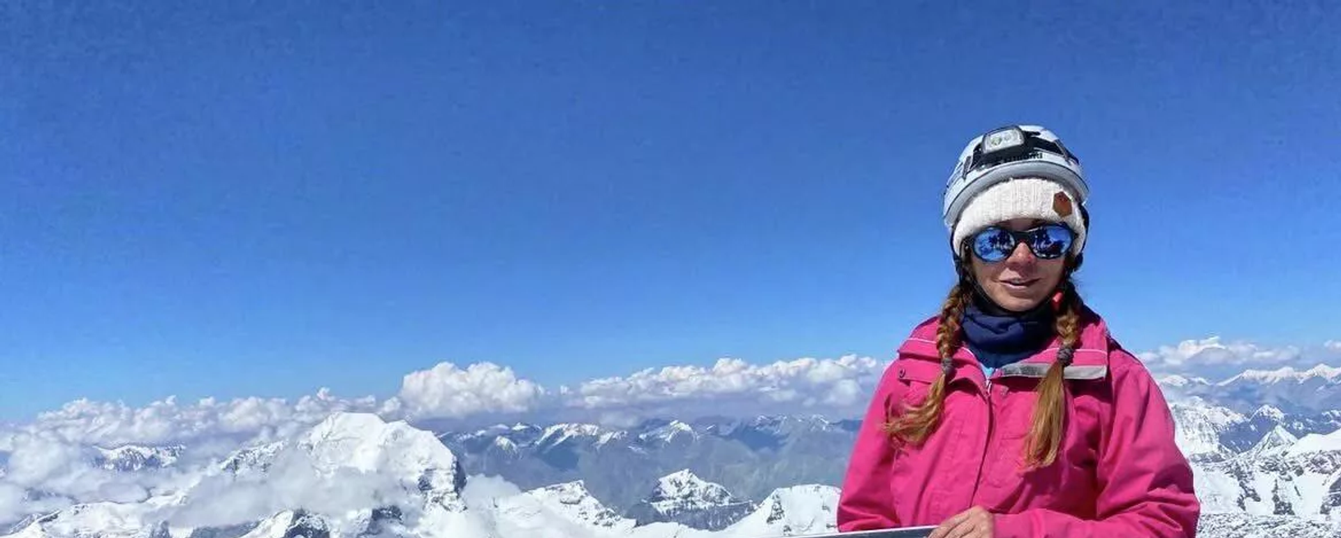 Российская альпинистка Наталья Наговицина - Sputnik Кыргызстан, 1920, 23.08.2025