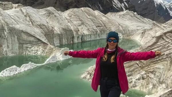 Российская альпинистка Наталья Наговицина - Sputnik Кыргызстан