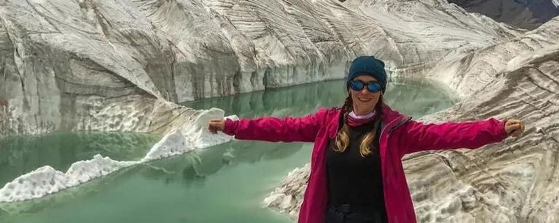 Российская альпинистка Наталья Наговицина - Sputnik Кыргызстан, 1920, 26.08.2025