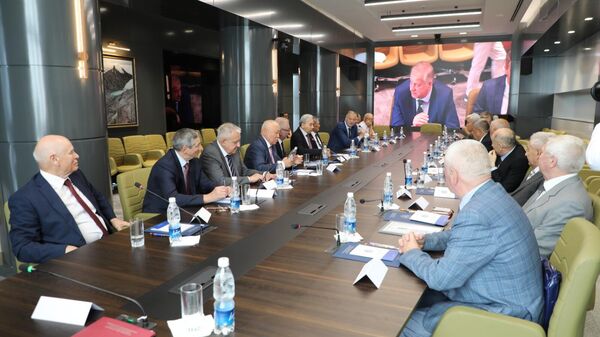 Встреча ветеранов спецслужб стран СНГ в Бишкеке - Sputnik Кыргызстан