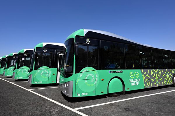 Парк способен одновременно обеспечить эксплуатацию 150 электробусов и автобусов на газовом топливе - Sputnik Кыргызстан