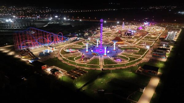 Бесплатный парк Евразия открыли под Бишкеком — видео - Sputnik Кыргызстан