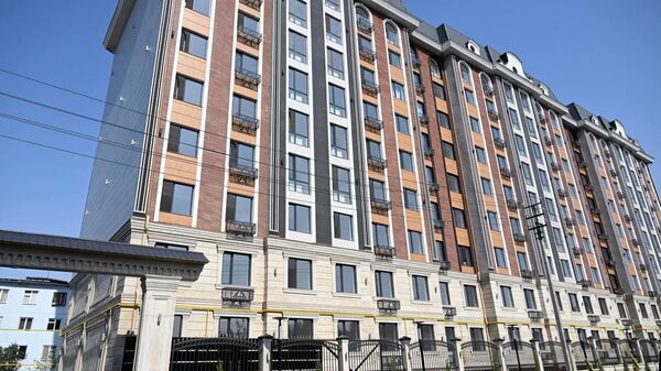 Открытие жилого комплекса Асман Резиденс-2 в Джалал-Абаде - Sputnik Кыргызстан