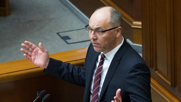 Бывший глава Совета национальной безопасности и обороны (СНБО) Украины и экс-спикер Верховной рады Андрей Парубий. Архивное фото - Sputnik Кыргызстан