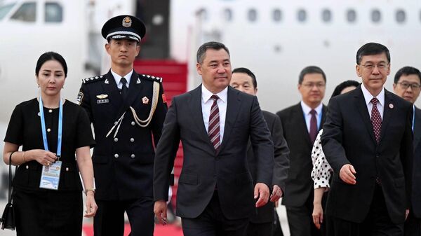 Президент Садыр Жапаров прибыл с рабочим визитом в Китай - Sputnik Кыргызстан