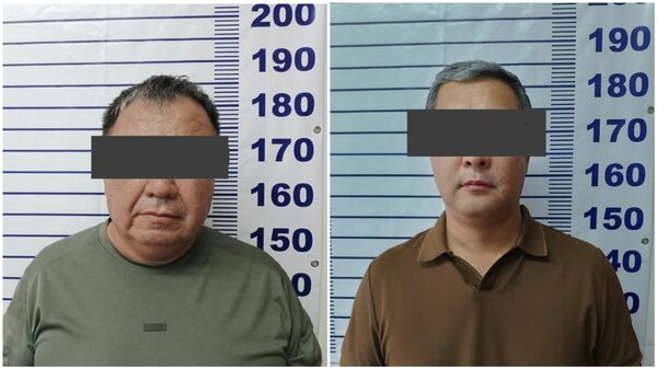 Задержание замминистра транспорта и коммуникаций Талантбека Солтобаева и исполнительного директора подрядной организации Beta Group Мирлана Амантурова - Sputnik Кыргызстан