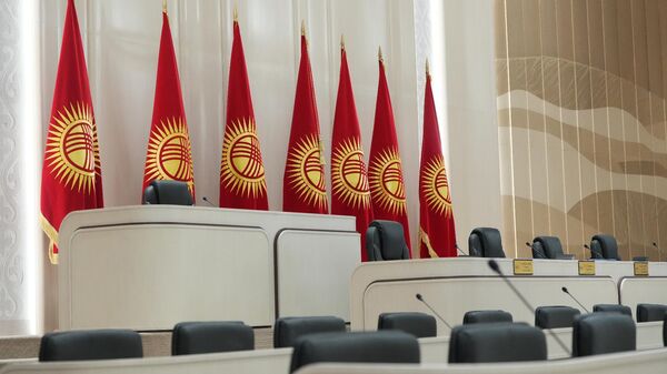 Реконструкция зала заседаний Жогорку Кенеша - Sputnik Кыргызстан