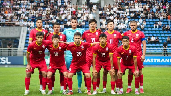 Кыргызстан U-23 футбол боюнча улуттук курама командасы. Архив - Sputnik Кыргызстан