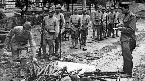 Квантун армиясынын багынышы. Архивдик сүрөт - Sputnik Кыргызстан