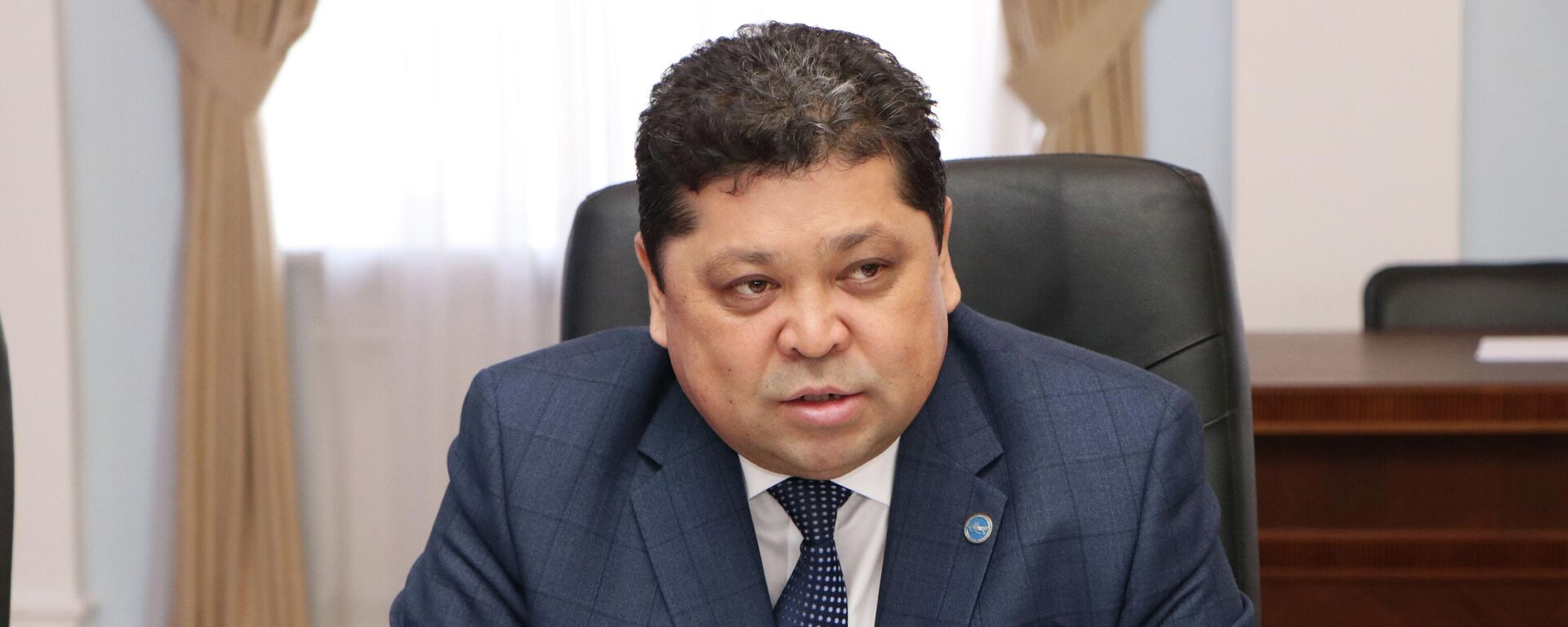 БШК төрагасы Тынчтык Шайназаров. Архив - Sputnik Кыргызстан, 1920, 08.10.2025