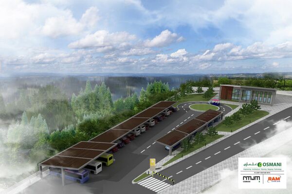 Планируются также  строительство огненных и водных ворот, обновление горных ворот с северной стороны, благоустройство территории вокруг мавзолея Асафа ибн Бурхия - Sputnik Кыргызстан