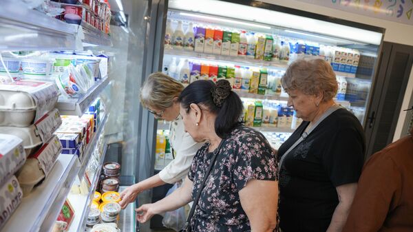  Бишкекте Евразия социалдык дүкөнүнүн экинчиси ачылды - Sputnik Кыргызстан