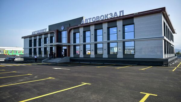 Автовокзал в городе Балыкчы после капитальной реконструкции - Sputnik Кыргызстан