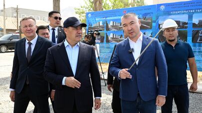Рабочая поездка в Нарынскую область президента Кыргызской Республики