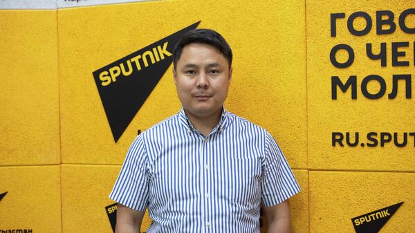 Маданият, маалымат жана жаштар саясаты министринин биринчи орун басары Союзбек Надырбеков - Sputnik Кыргызстан