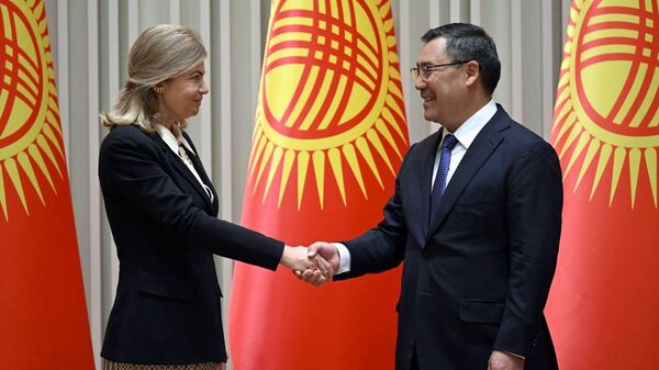 Президент Садыр Жапаров принял представителей Rothschild & Co в Бишкеке - Sputnik Кыргызстан