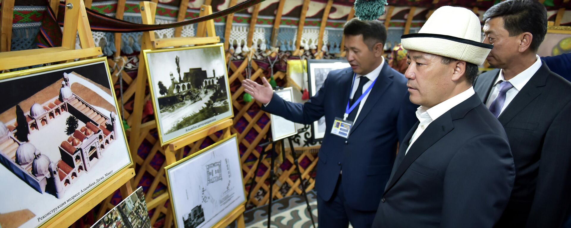 Президент Садыр Жапаров Алымбек датканын медресесин калыбына келтирүүнү сунуштады - Sputnik Кыргызстан, 1920, 13.09.2025